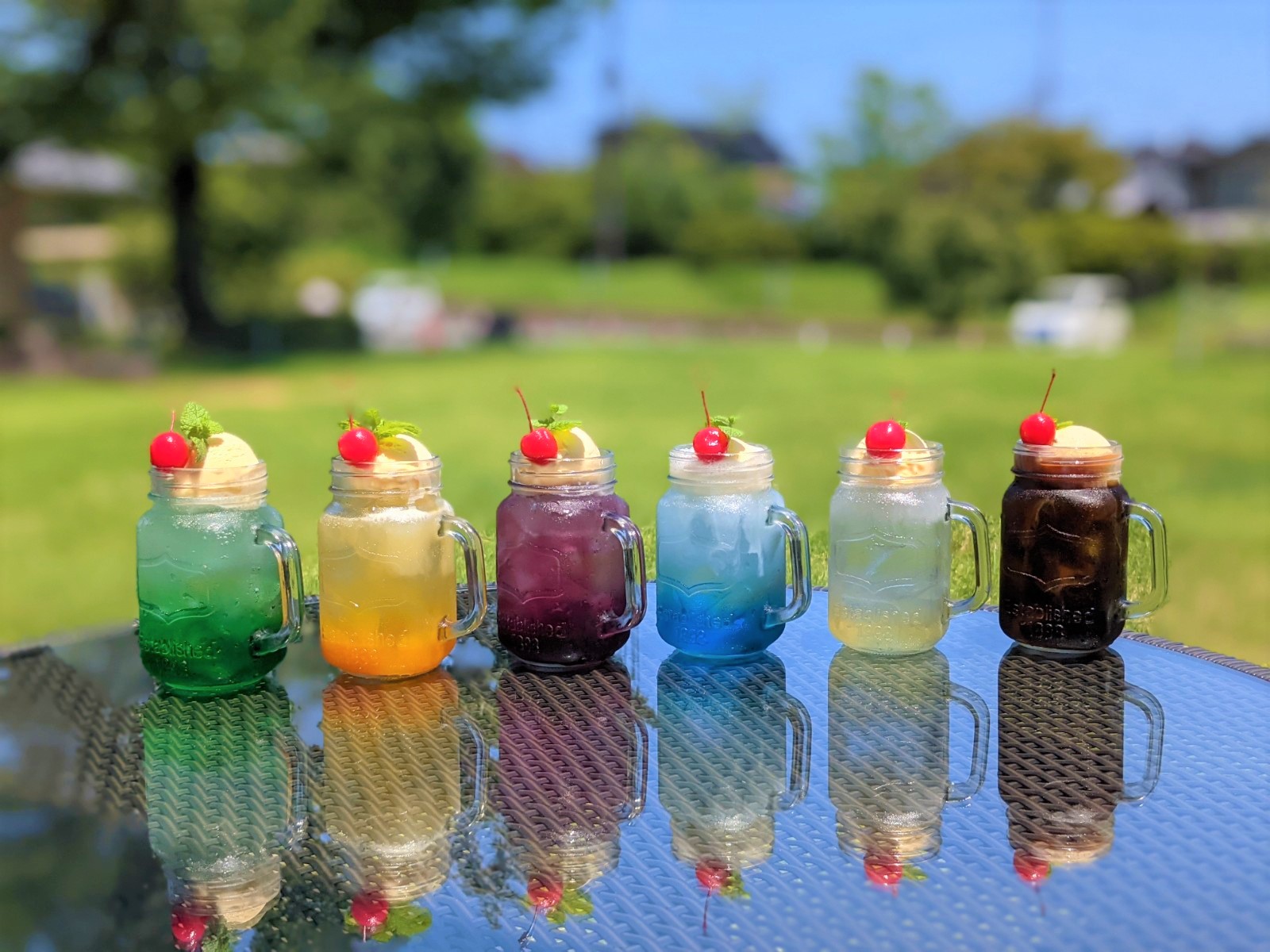 うたのアイスクリームソーダフロート販売継続中 京都市宇多野ユースホステル 公式